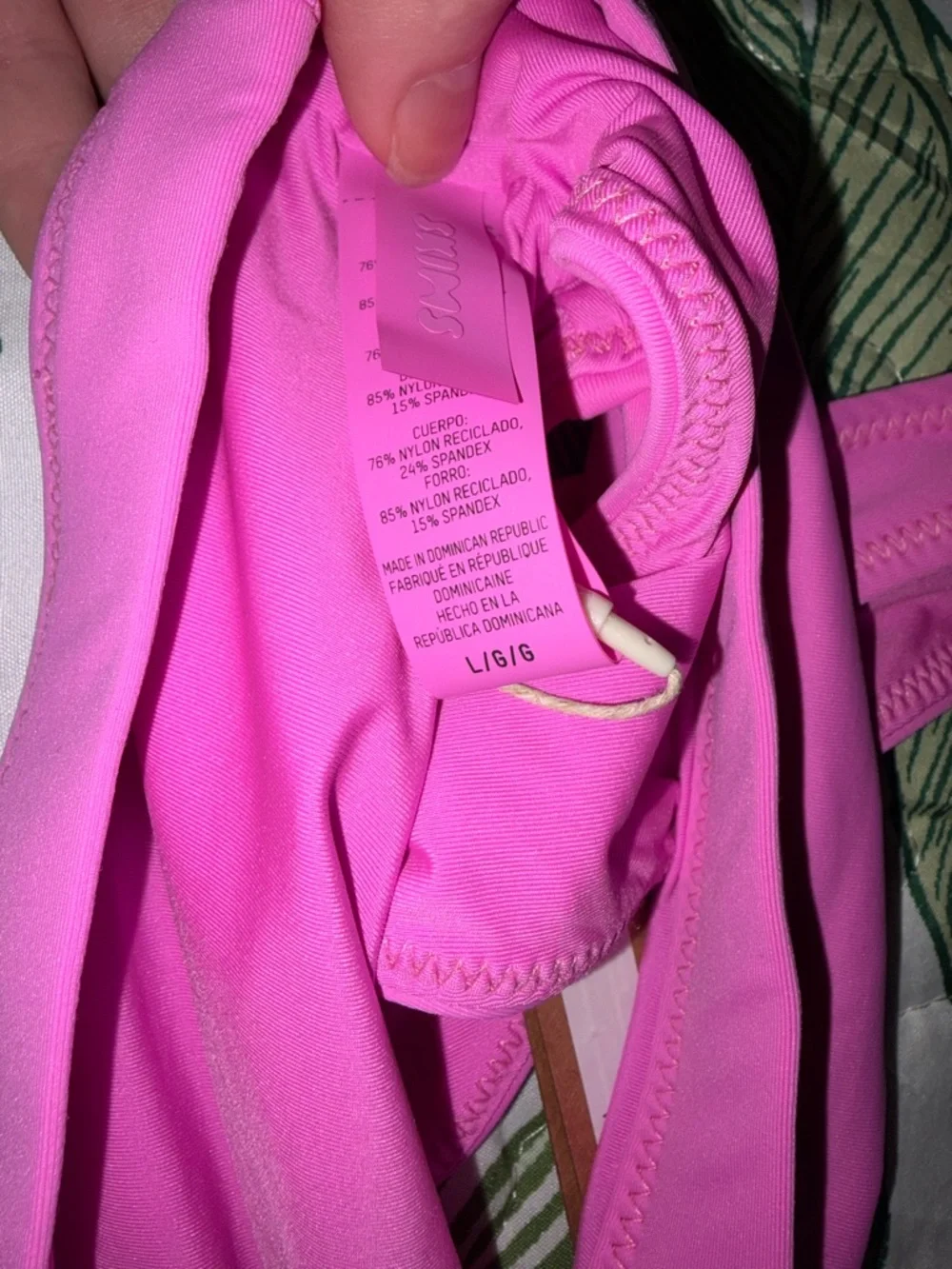 SKIMS Hot Pink Bikini Set